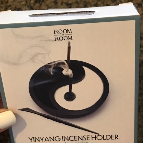 Yin and yang incense holder and Zen Garden - Picture 3 of 4